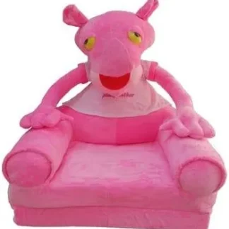 Fotoliu extensibil pantera roz