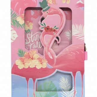 Jurnal cu lacat flamingo